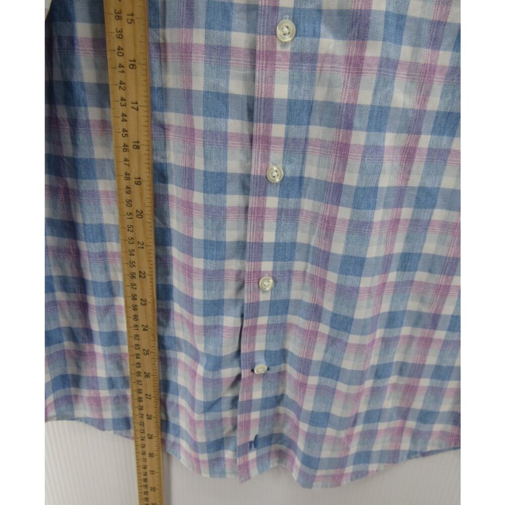 Johnnie O Shirt Medium Performance Button Down Su… - image 4